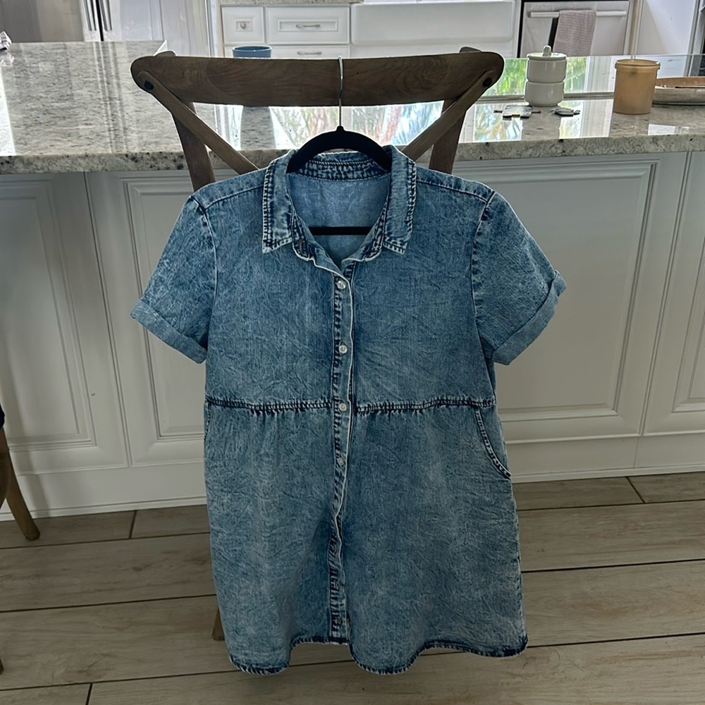 Size Medium Denim Dress